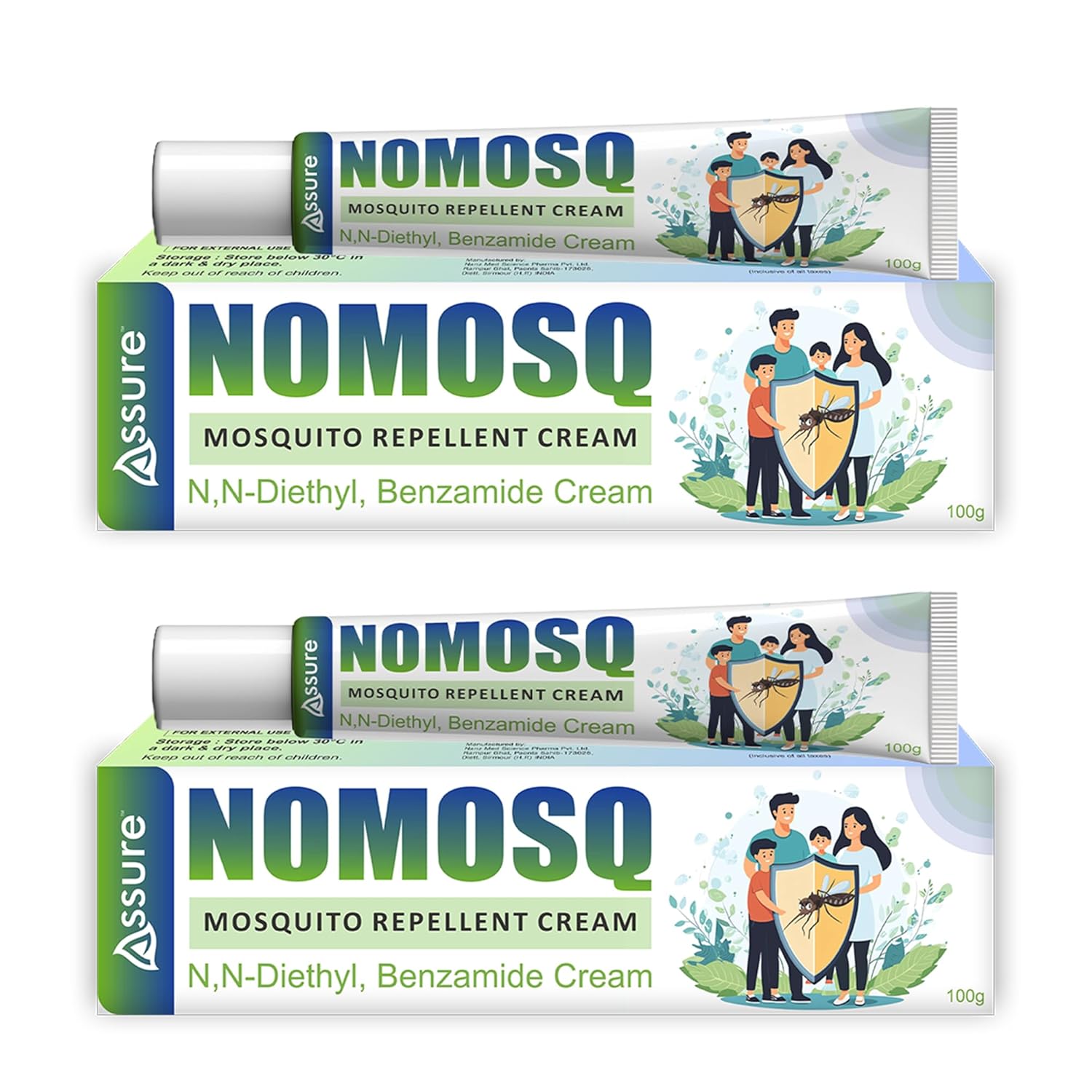 Assure - Mosquito Repellent Cream - Pack of 2