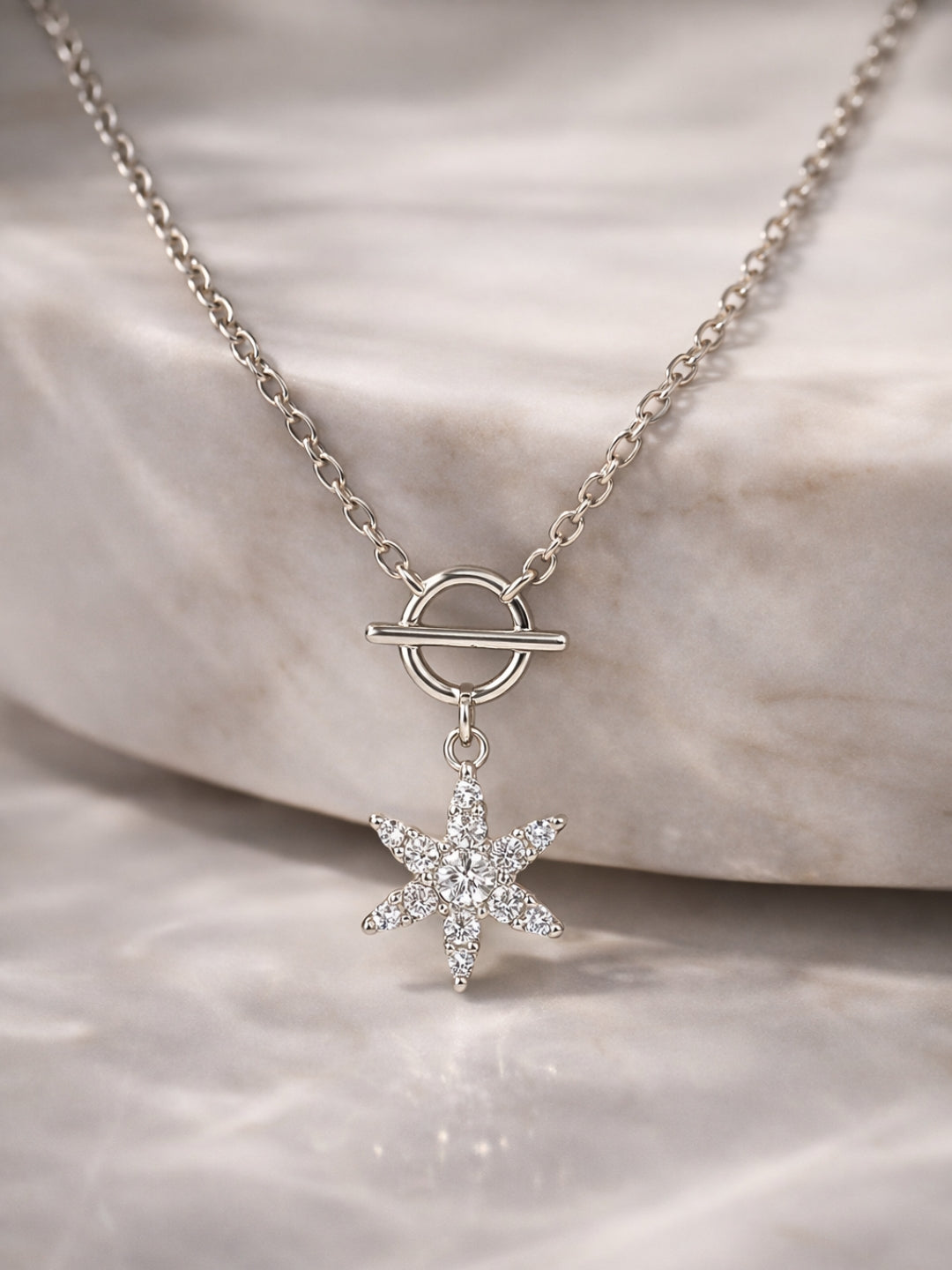 Sterling Silver Classic Star Pendant