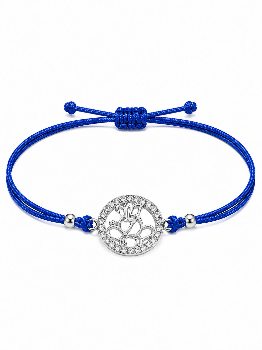 AXORA LIFE 925 Sterling Silver Lord Ganesha Rakhi For Brother
